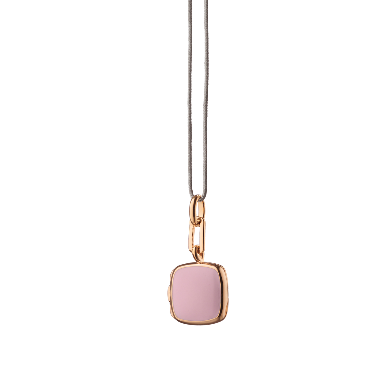 Pink locket necklace shop